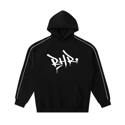 RHR,RawHouseRecords,Aushiphop,Streetwear,Hoodie,Striped,oldschool,classic,logo,Bugzoffical,IronTriangle